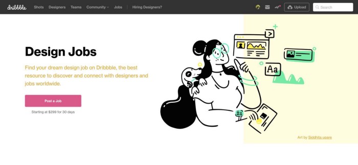 Brucira's artwork got featured by Dribbble, a leading website for designers