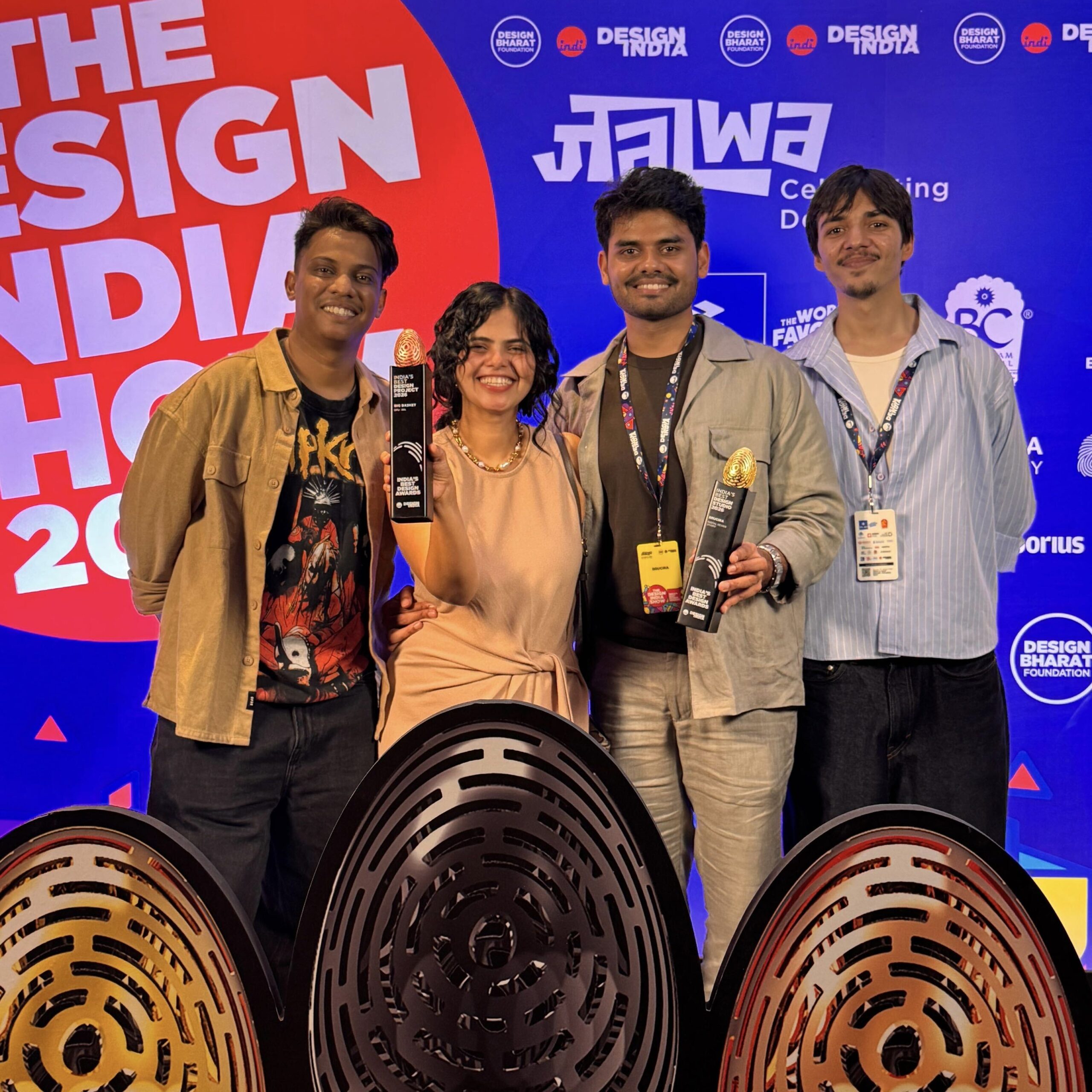 India’s Best Design Awards 2026: Two Wins, One Team